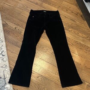 Black Hudson Corduroy Bootcut Pants